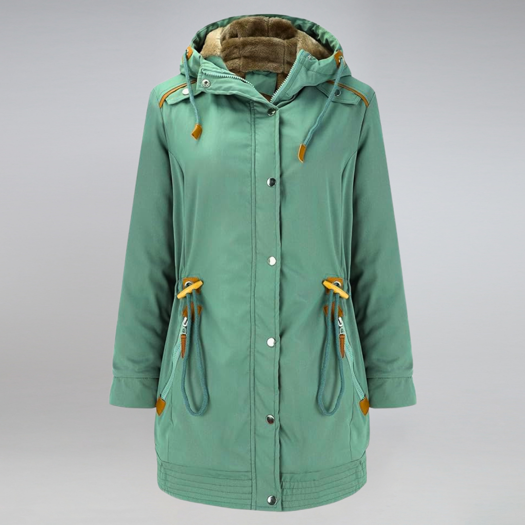 Kuschelige & Wetterfeste Damen Parkajacke