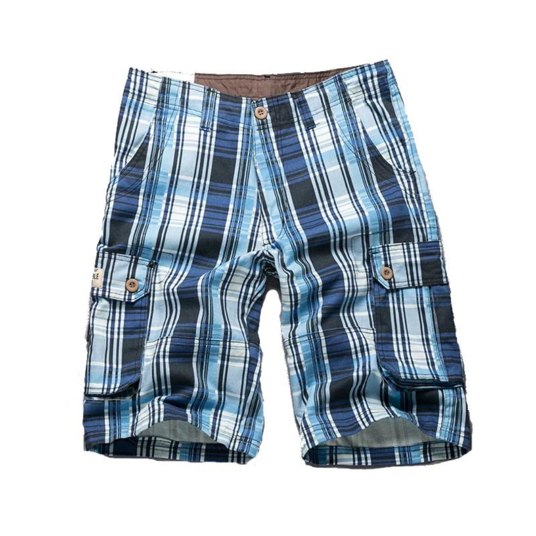 Bequeme Herren Cargo Shorts aus Baumwolle für den Strand