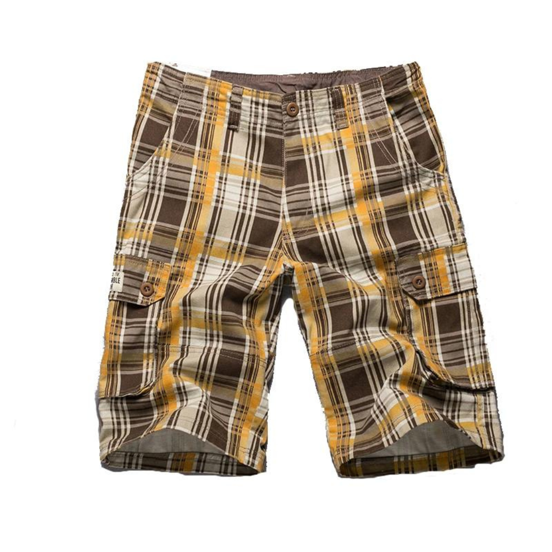 Bequeme Herren Cargo Shorts aus Baumwolle für den Strand