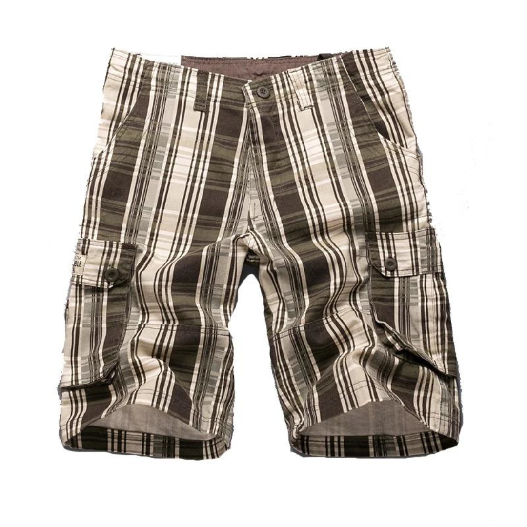 Bequeme Herren Cargo Shorts aus Baumwolle für den Strand