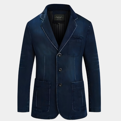 Klassische Herren Jacke aus Denim