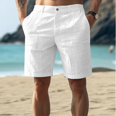 Lässige Herren Leinen Shorts für entspannte Sommertage