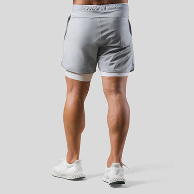 2-in-1 Sport- und Trainingsshorts Herren
