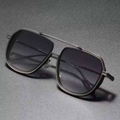 Klassische Herren Pilotenbrille Verlaufsglas