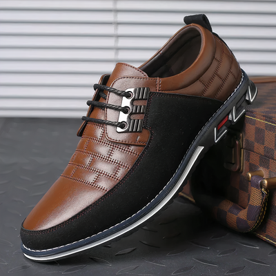 Elegante, lässige Herren Business-Schuhe mit Schnürsenkeln