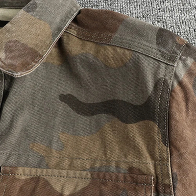 Militär Herren Cargo Hemd