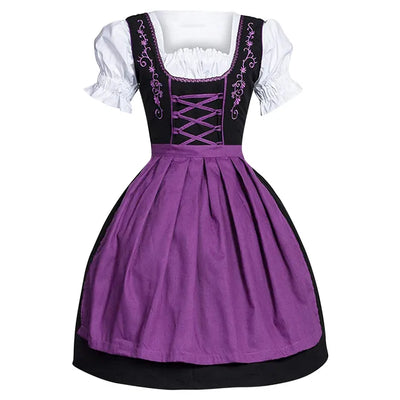 Traditionelles Damen Dirndl Kleid für Oktoberfest
