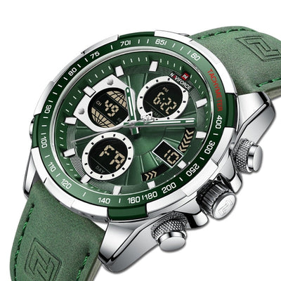 Elegante Herren Armbanduhr Marine