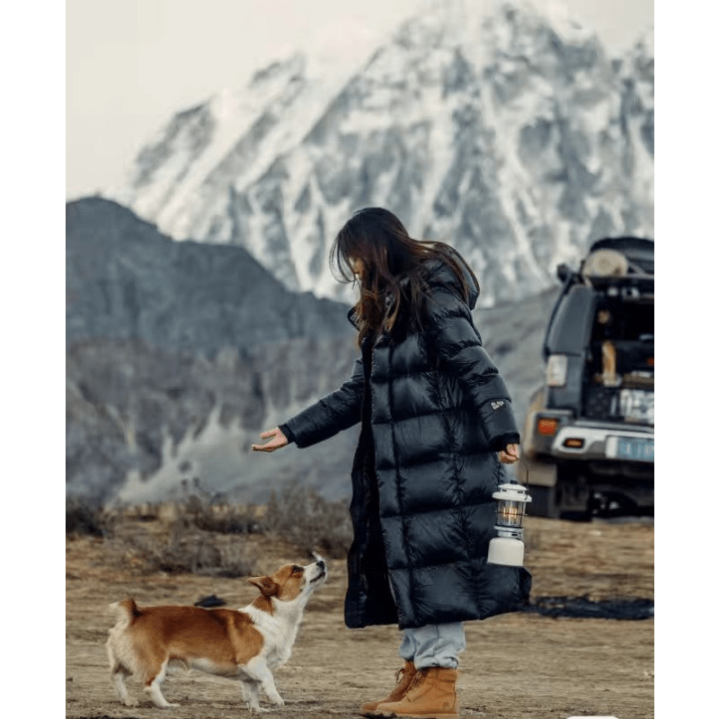 Warme, Wasserdichte Daunen-Winterjacke für Damen