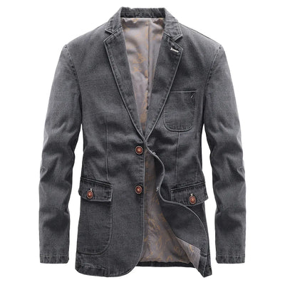 Herren Denim Jacke - Klassischer Schnitt Urban Style