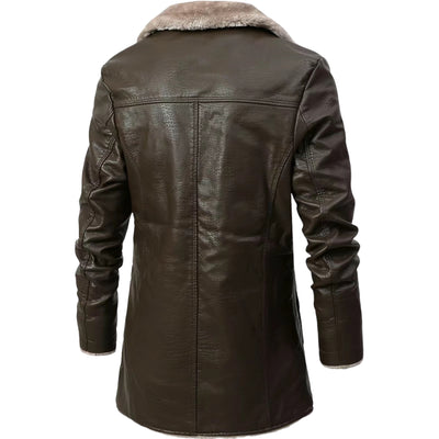 Herren Lederjacke Premium Qualität - Klassischer Schnitt