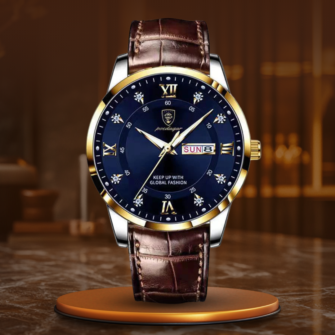 Elegante Herren Armbanduhr