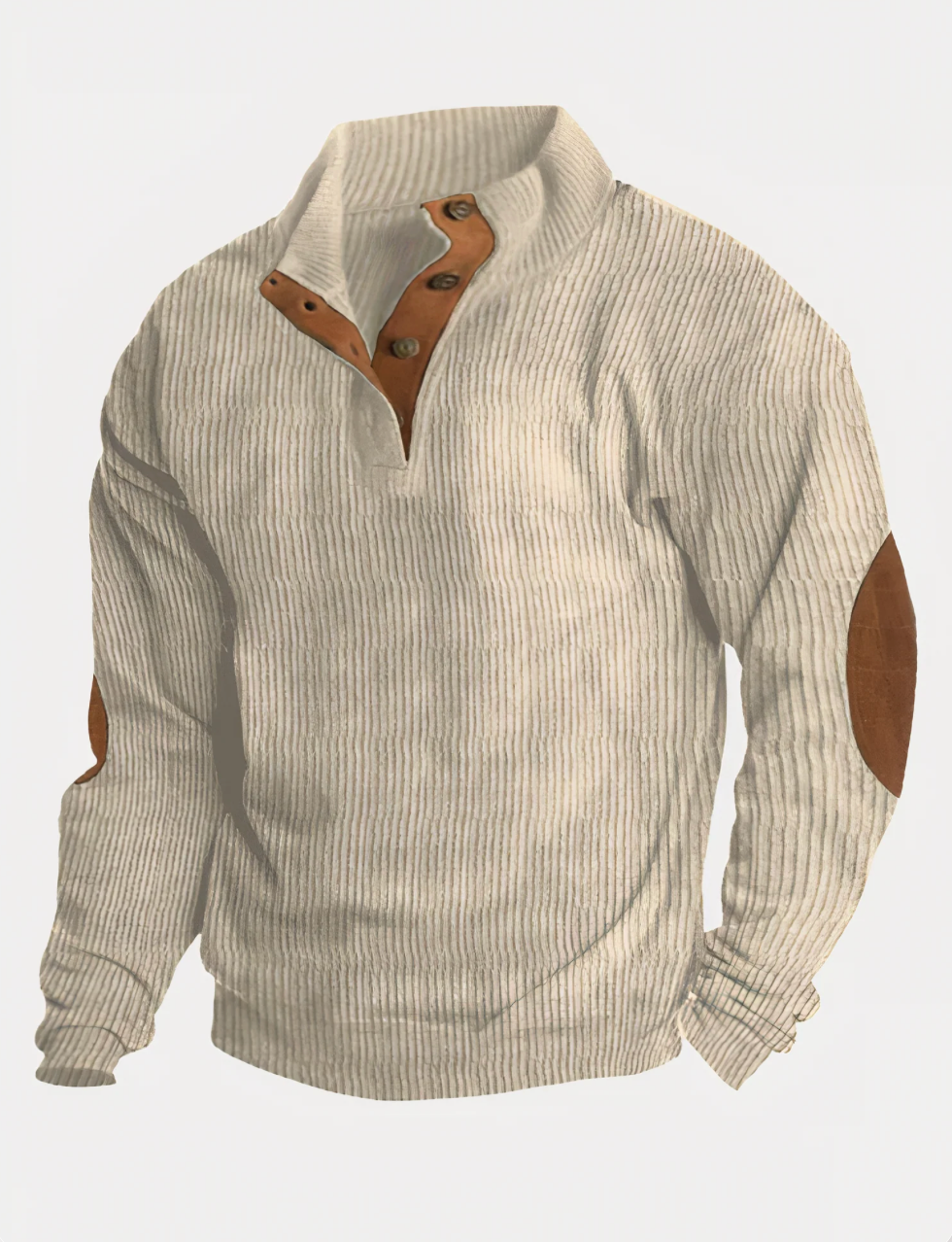 Herren Strick-Pullover in Rippenmuster | Klassisch