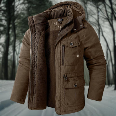 Warme Herren-Winterjacke mit Wohlfühlfaktor