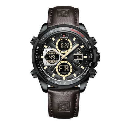 Elegante Herren Armbanduhr Marine