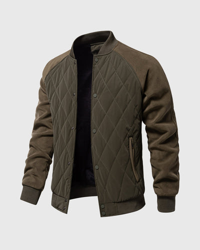 Moderne Hybrid Bomberjacke für Herren