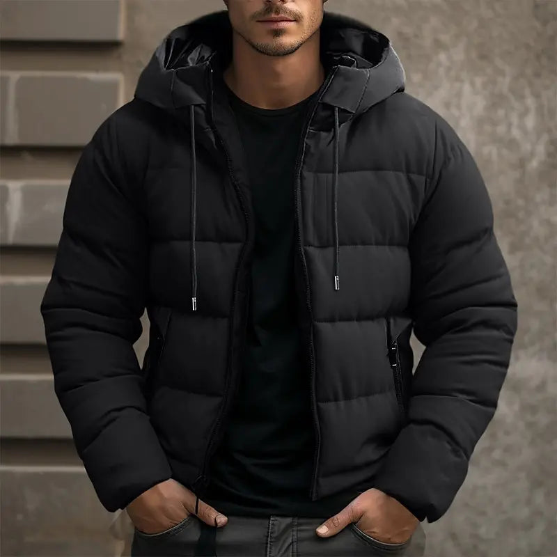 Produktbild von Warme Winterjacke Für Herren, Pelz, - Preisalarm