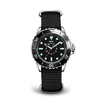 Wasserdichte Militär Herren Taucheruhr