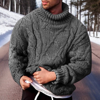 Warmer Strickpullover für Herren - Komfortabel und Vielseitig