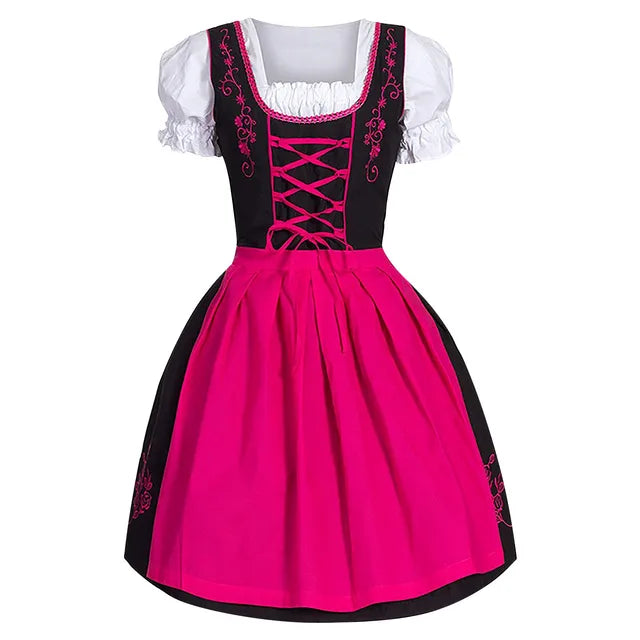 Traditionelles Damen Dirndl Kleid für Oktoberfest