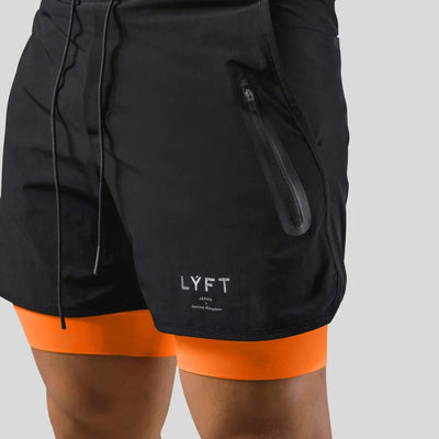 2-in-1 Sport- und Trainingsshorts Herren