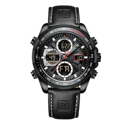 Elegante Herren Armbanduhr Marine