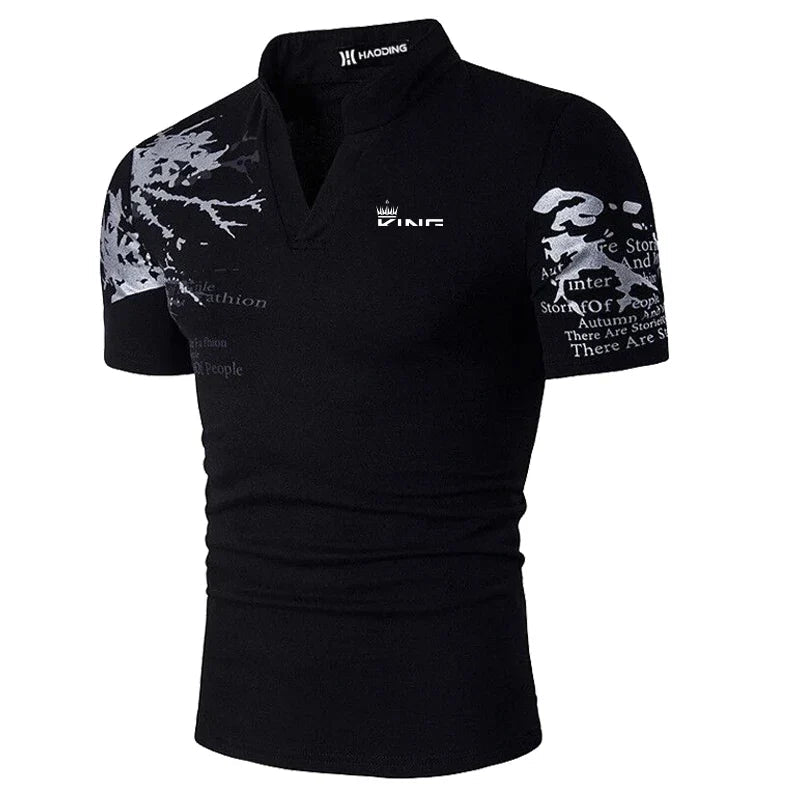 Klassisches Herren Kurzarm-Poloshirt