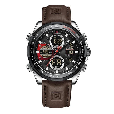 Elegante Herren Armbanduhr Marine