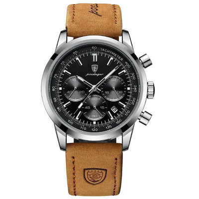 Elegante & Robuste Herren Armbanduhr 41mm