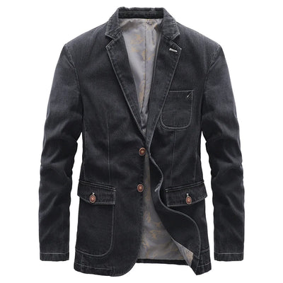 Herren Denim Jacke - Klassischer Schnitt Urban Style