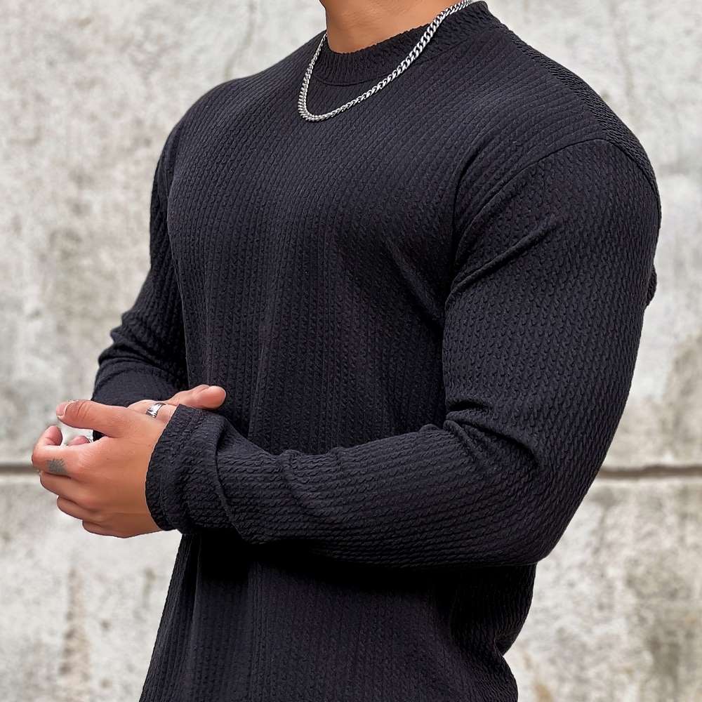 Sportlicher Herren Fitness Pullover für Gym & Training