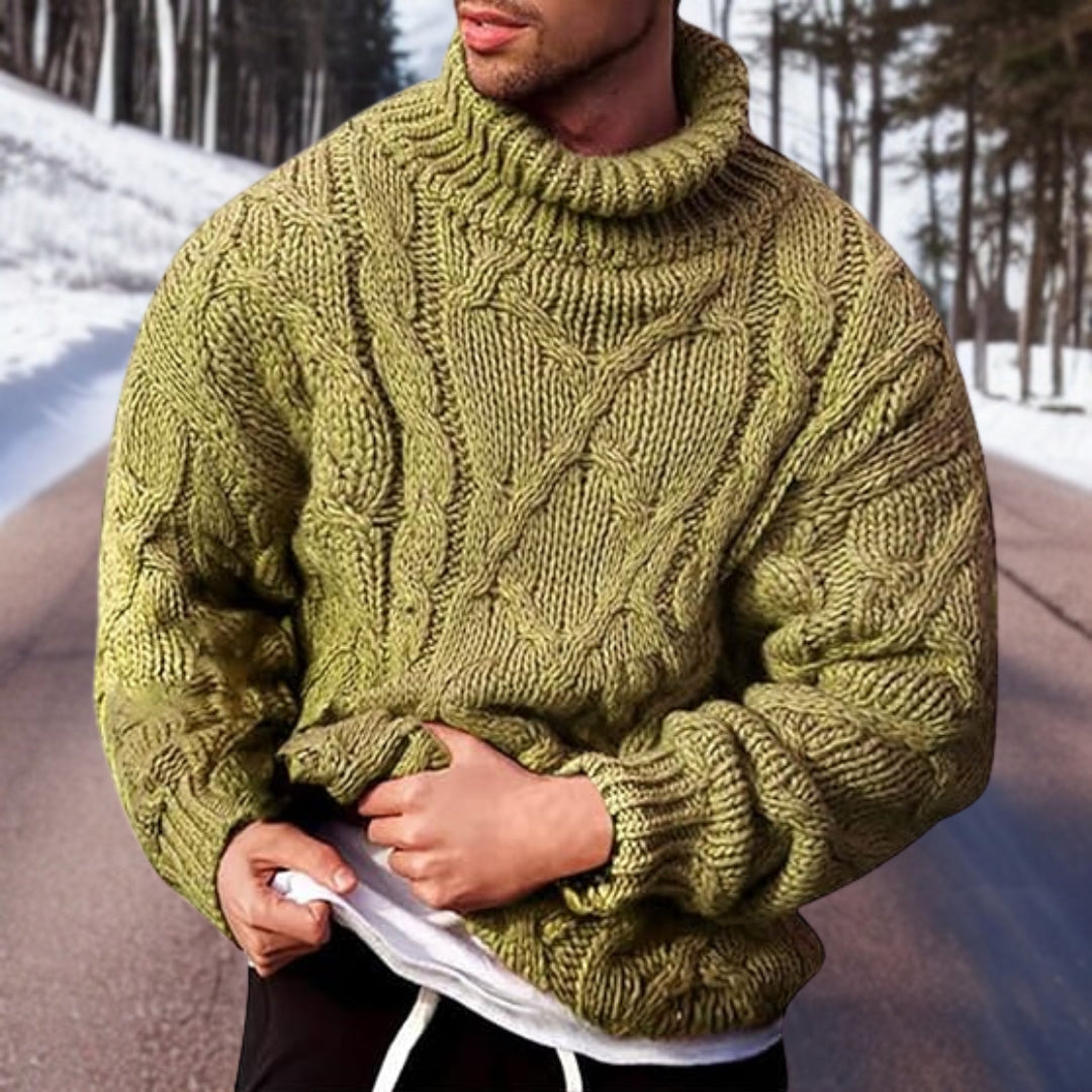 Warmer Strickpullover für Herren - Komfortabel und Vielseitig