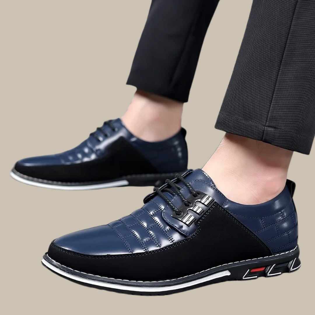 Elegante, lässige Herren Business-Schuhe mit Schnürsenkeln