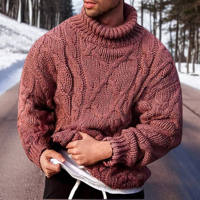 Warmer Strickpullover für Herren - Komfortabel und Vielseitig