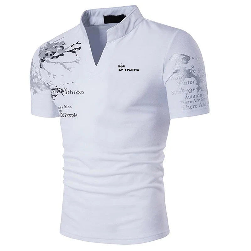 Klassisches Herren Kurzarm-Poloshirt