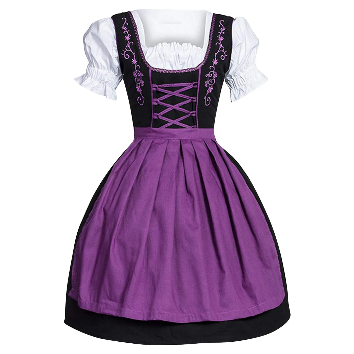 Traditionelles Damen Dirndl Kleid für Oktoberfest
