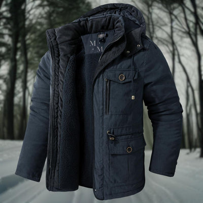 Warme Herren-Winterjacke mit Wohlfühlfaktor