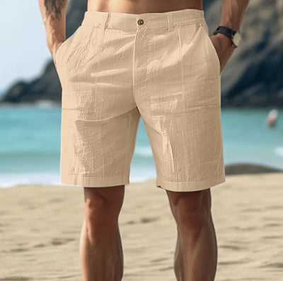 Lässige Herren Leinen Shorts für entspannte Sommertage