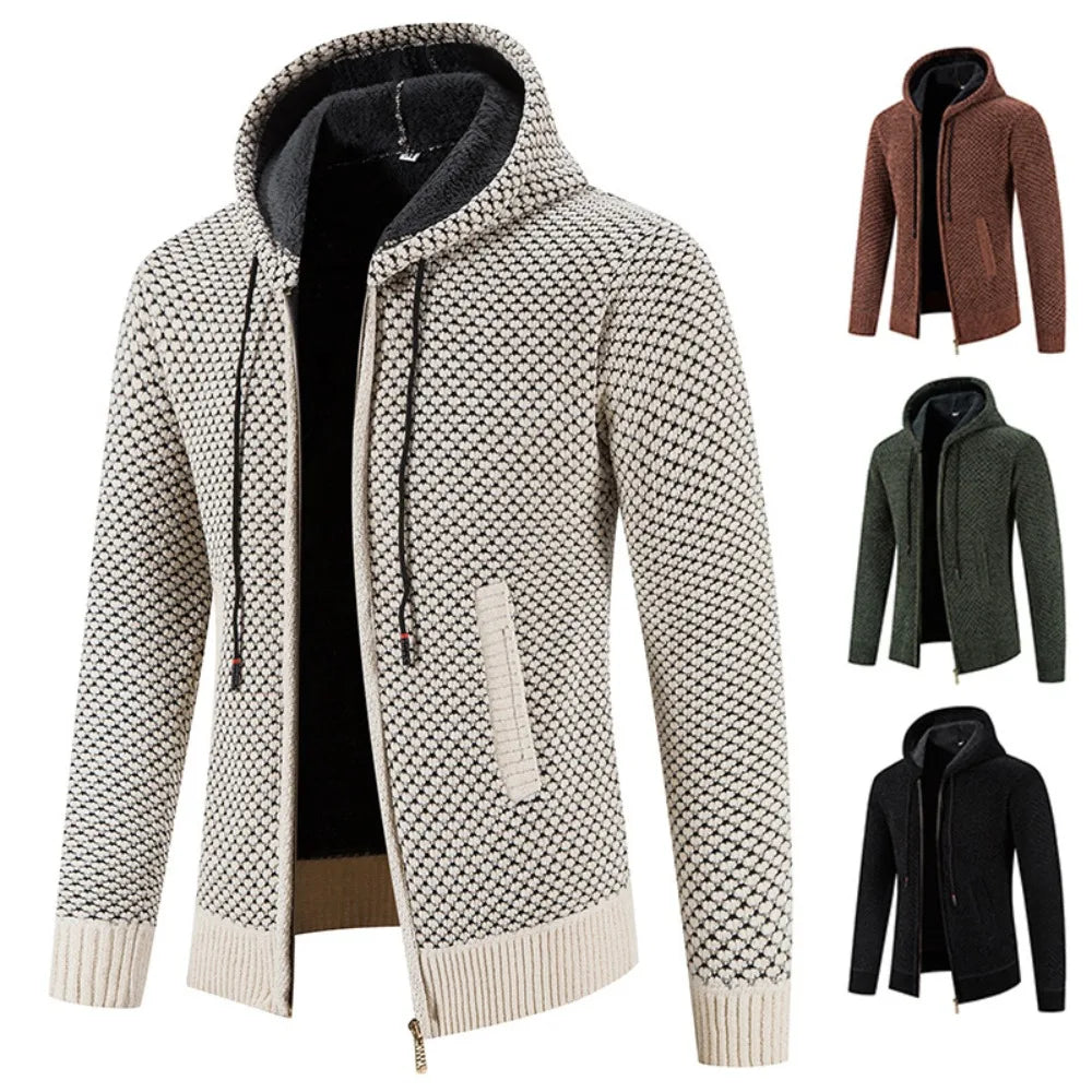 Premium Herren Strickjacke