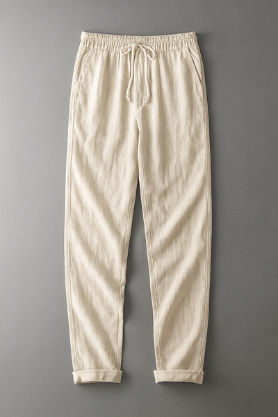 Luftige Herren Leinenhose