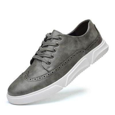 Elegante Herren Leder-Sneaker für Smart-Casual Anlässe