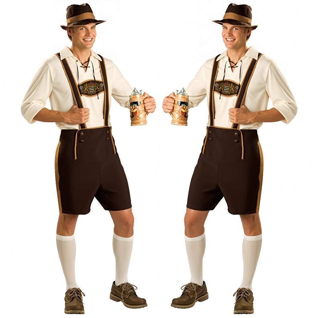 Traditioneller Herren Trachtenanzug Kurz