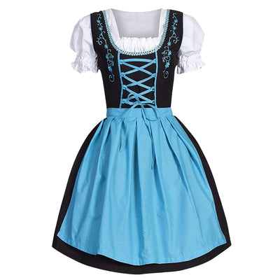 Traditionelles Damen Dirndl Kleid für Oktoberfest