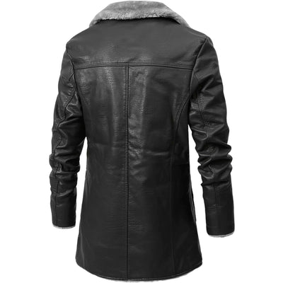 Herren Lederjacke Premium Qualität - Klassischer Schnitt