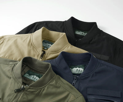 Funktionale Herren Cargo Jacke mit Multitaschen