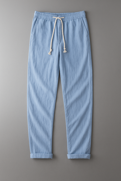 Luftige Herren Leinenhose