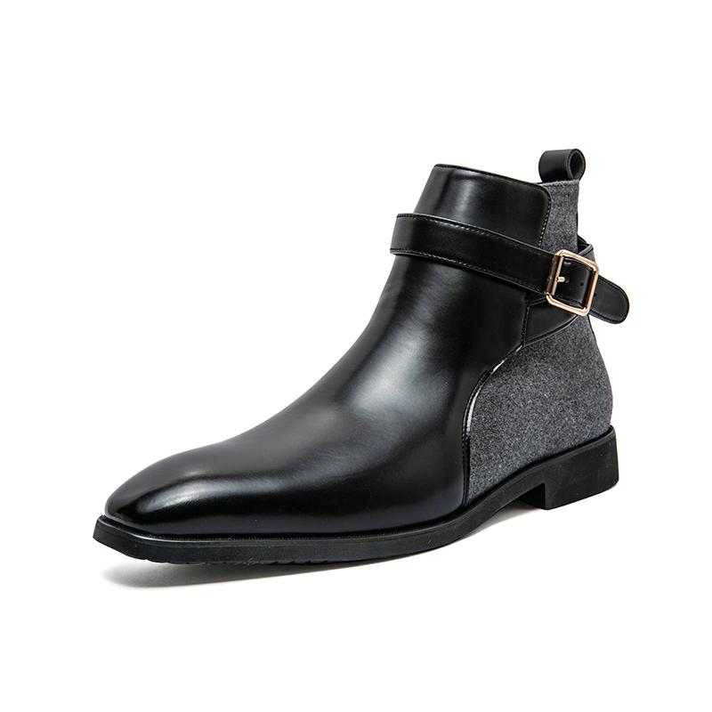 Handgefertigte Herren Leder Stiefel