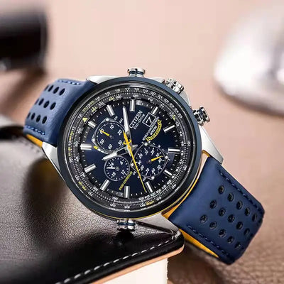 Elegante Herren Armbanduhr mit Quarzwerk