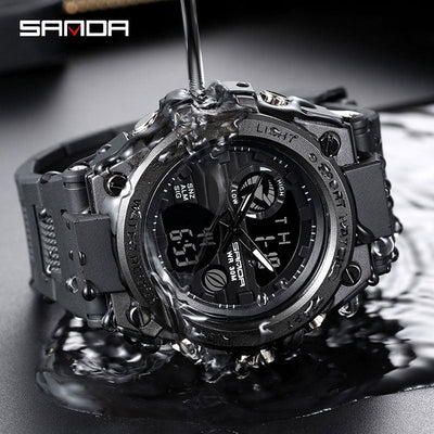 Digitale Sportliche Herren Armbanduhr
