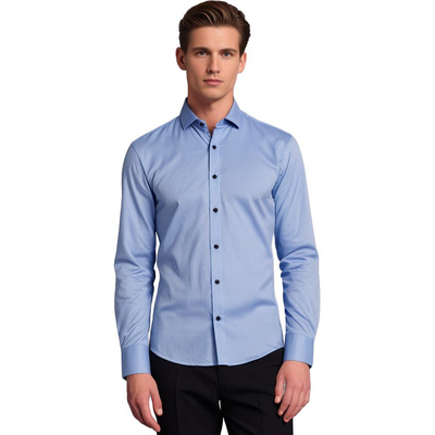 Elegantes Herren Stretch-Hemd mit Komfortpassform